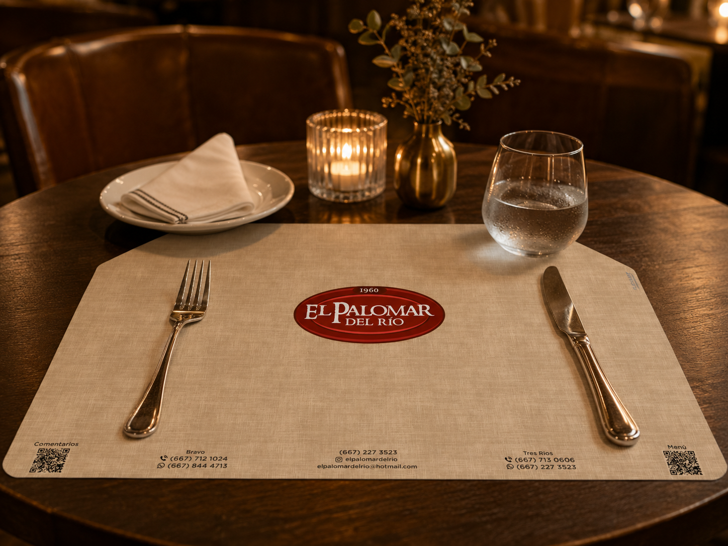 FlexMat® | Manteles Individuales Personalizados con tu Marca