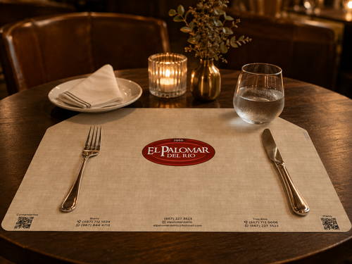 FlexMat® | Manteles Individuales Personalizados con tu Marca